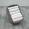 MuslinZ Premium 100% Cotton Baby Muslin Squares 70x70cms (White, Pack