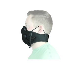 ATV Tek EDMBLK Elite Deluxe Neoprene Dust Mask (Black, 18")