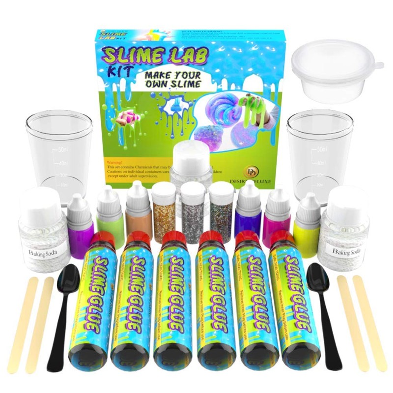 Desire Deluxe Slime Making Kit DIY Factory Complete Games Set