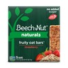 Beech-Nut Naturals Fruity Oat Bars, Stage 4, Strawberry, 5 Simple