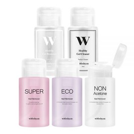 With Shan Best WithShan Pump Type Remover 200ml 5 types Super Nail Remover / 베스트 위드샨 펌프형리무버 200ml 5종 슈퍼 네일 리무버