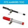Pen Holder Clips with Adjustable Spring Loop Pen Marker Clip