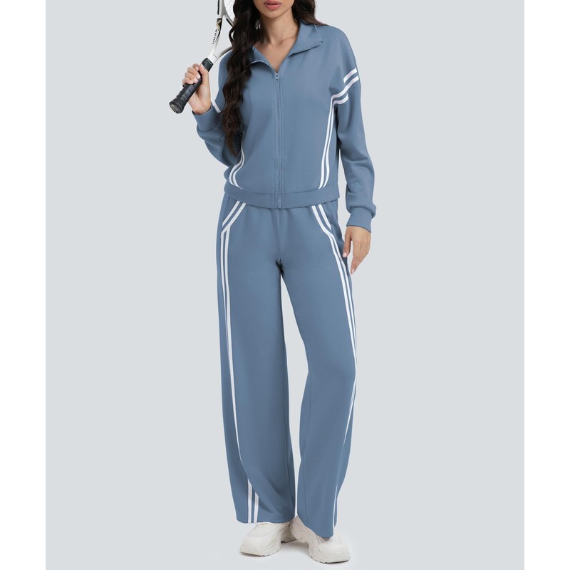 Casly Lamiit 2 Piece Sweat Sets for Women 2025 Trendy