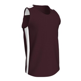 Champro Women's Standard Miler Track and Field Jersey, Maroon/White, Medium