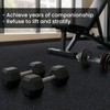 LMRSTOO 0.6” Thick 6 Tiles High Density Rubber Exercise Equipment
