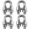 Cozihom 1/2 Inch M12 Wire Rope Cable Clip Clamp, 304