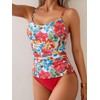 Eomenie Tankini Swimsuits for Women Two Piece Tummy Control Bathing