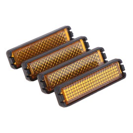 LDA Get Fresh 4 Pieces,Set Bicycle Pedal Reflector Safety Night Cycling Reflective Bike Accessory As The Picture. Bicycle Pedal Reflector
