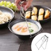 Stainless Steel Hot Bowl Clip Pot Foldable Dish Holder Steamer