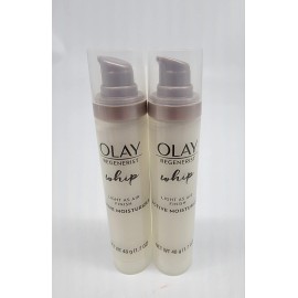 Olay NEW Lot of 2 Olay Regenerist Whip Active Moisturizer 1.7 oz Light As Air Finish