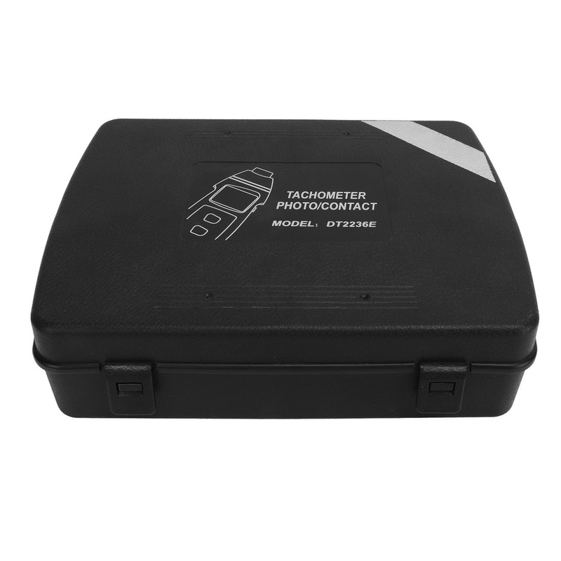 Digital Tachometer Handheld White Backlit Auto Data Save Non Contact