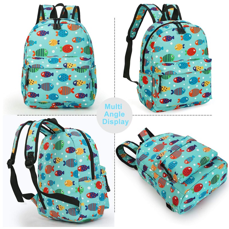 Kid Book Backpack Baby Child School Bag Kindergarten Canvas Daypack
