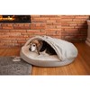 Snoozer Orthopedic Cozy Cave Pet Bed, Large, Khaki