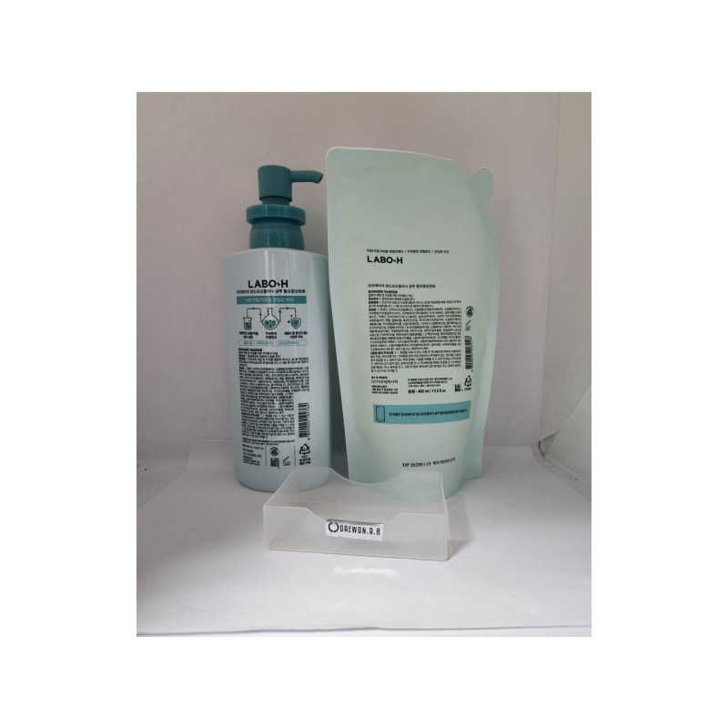 LaboH Dandruff/Shampoo/High-Capacity/Main Product/400ml+400ml/Hair-Care