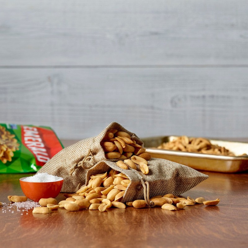 Emerald Nuts, Virginia Peanuts Roasted and Salted, 10 Ounce (Pack