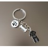 bbeart® Dog Keyring Keychain, Key Ring Made of Small Dog