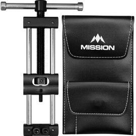 Mission Darts R-Point Expert, Repointer Unisex Adulto, Argento/Nero, Standard