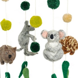 Biome Range Felt Hanging Mobile - Australian Animals