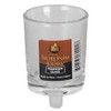 Ner Mitzvah Neironim Glass Shabbos Candle Holders, Premium Quality Clear