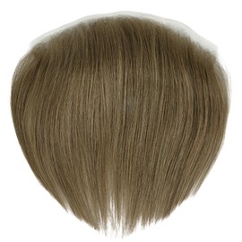 Zakya Frontal Hair Patch for Women with Thinning Hair 6 inch Real Human Hair 6 * 1.5 inch Cuttable PU Base Hair Extensions