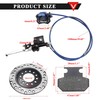 PRO BAT Left Hand Hydraulic Disc Brake Caliper with Master