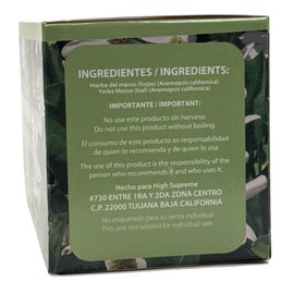 Hierba del Manso Te (Manso Herbal Tea) – 100% Natural, Vegan | 25 Tea Bags