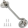 TOPYWMSP Hook and Eye Latch 1Pcs 6 Inch Stainless Steel