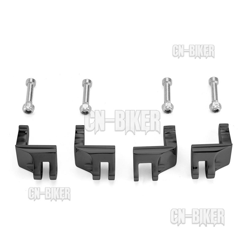 CB Driver Floorboard Relocation Brackets For H-D Electra Glide Road