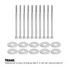 Intake Manifold Bolts Stainless Steel Corrosion Resistant Replacement for Chevy