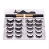 10 Pairs Magnetic False Eyelashes Waterproof Reusable Magnetic False Lashes