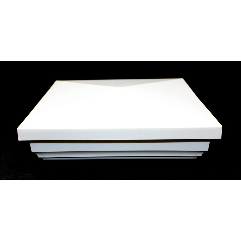 Tapones de plástico blanco de 5 pulgadas, estilo clásico de