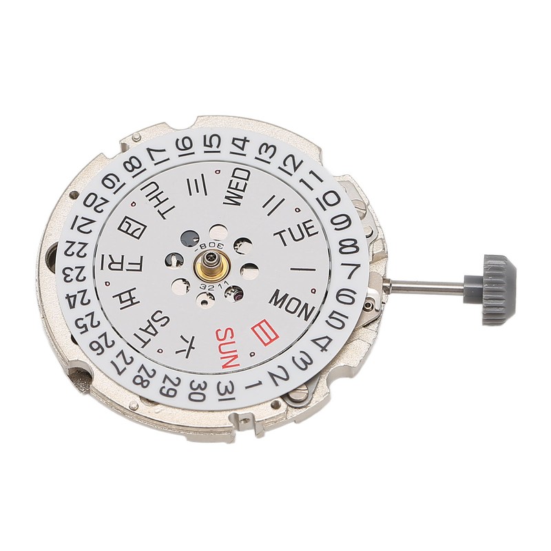Automatic Watch Movement Professional Alloy Dual Calendar Quartz Watch Movement