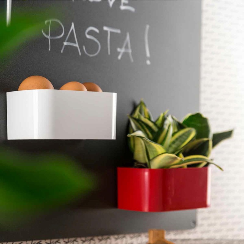 Kalamitica 64016-201-001 Magnetic small box, 2 flower pots Ø 6