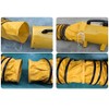 10 Inch Flexible Duct with Adjustable Rope 16FT PVC Flexible