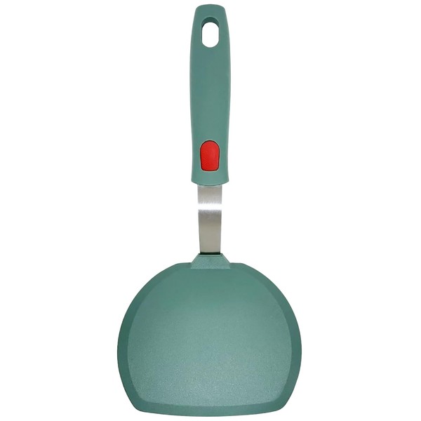 Espátula de silicona, espátula ancha para panqueques para sartenes antiadherentes,