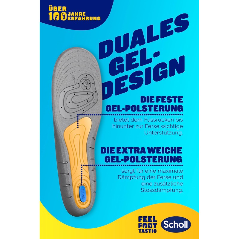 Scholl GelActiv Work Insoles