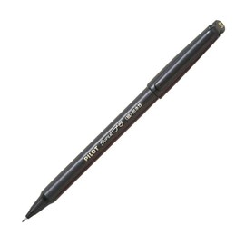 Pilot SEG-100F-10B Super Petite Sign Pen, Fine Point, Black, 10 Pens