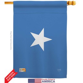 Nationality Somalia House Flag Set Regional Nation International World Country Particular Area Small Decorative Gift Yard Banner Double-Sided Made in USA 28 X 40