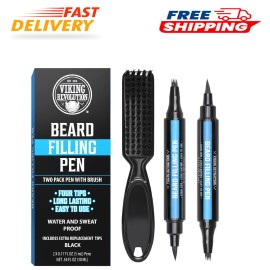 Unbranded Kit De Lapiz Para Rellenar La Barba Y El Bigote Lapiz Para Hacer Crecer La Barba