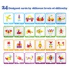155 Pcs Wooden Pattern Blocks Set - Geometric Shape Puzzle