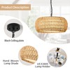 ALAISLYC 19 Inch Boho Chandeliers for Dining Room 5-Lights Farmhouse