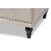 Baxton Studio Kaylee Storage Bench in Beige