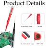 15 Pcs back probe pins,Multimeter probe pins with 4mm Female