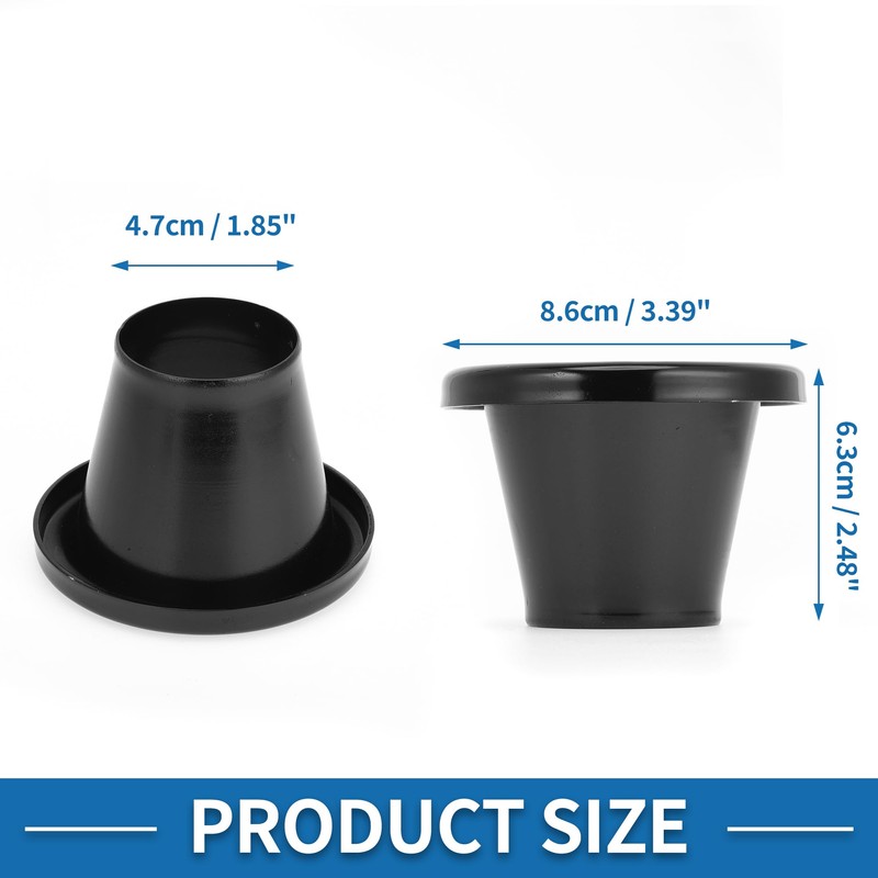 A ABSOPRO Velocity Stack Bellmouth Durable 1.85" ID 3.39" OD