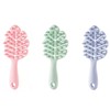 頭皮用コーム3本セット 頭皮クレンジング 頭皮ケア ウェット＆ドライシャンプー 女性用 男性用 頭皮 毛穴マッサージ 柔らかい素材