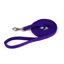 Horse Lunge Line/Large Dog Training Walking Lead Leash 25mm Padded Air Webbing Strong Very Soft Durable (10ft, 3 Metres) (Purple)