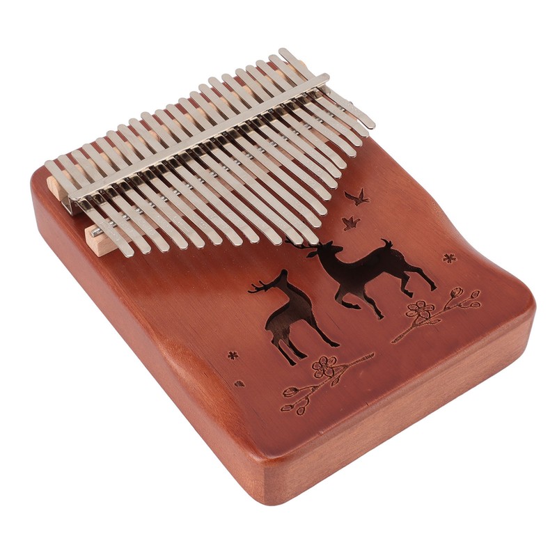 21 Keys Thumb Piano Musical Instruments Kalimba Finger Piano with