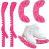 Anglekai 2+2P Hockey Skate Guards, Adjustable Figure Ice Skate Blade