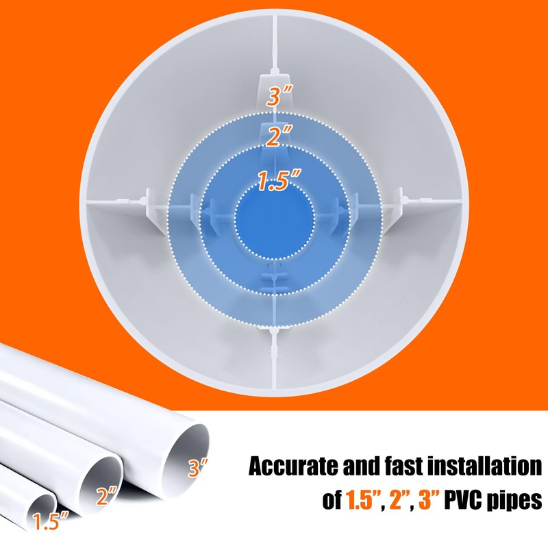 PVC Roof Vent Cap for 1-1/2", 2" and 3" Houses