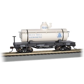 Bachmann Trains - Old-Time Tank Car - Blue Bell Kerosene #021 - HO Scale